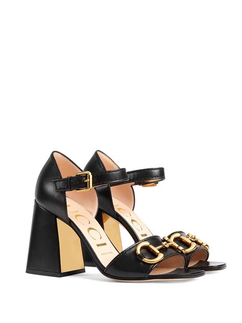 sandalia gucci salto alto|sandalias gucci.